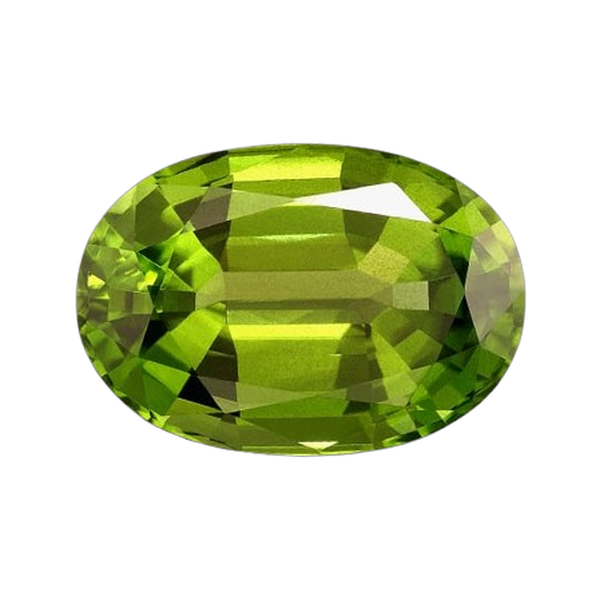 Peridot, cut and polished