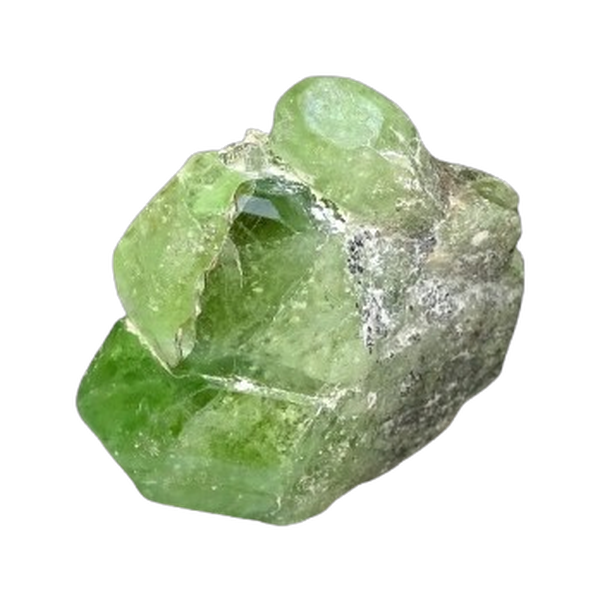 Peridot rough crystal