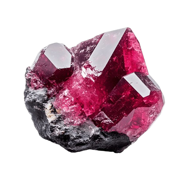 Ruby rough crystal